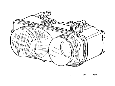 1998 Acura Integra Headlight - 33151-ST7-A02