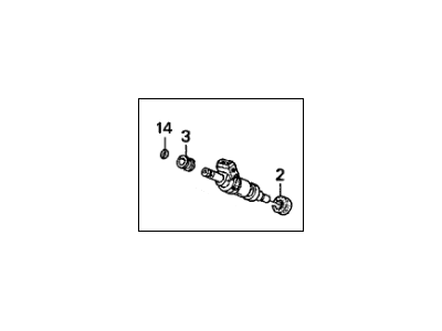 Acura 06164-P72-010 Fuel Injector Set