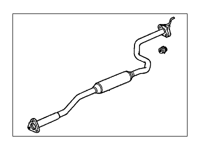 Acura 18220-ST7-A62 Exhaust Pipe B