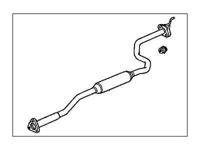 1994 Acura Integra Exhaust Pipe - 18220-ST7-A61