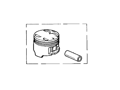 1998 Acura Integra Rod Bearing - 13213-P72-003