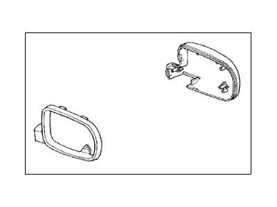 1998 Acura Integra Mirror Cover - 76201-S04-Y24B3