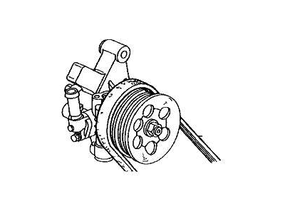 Acura 56992-P72-004 Power Steering Pump Belt