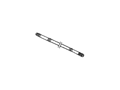 Acura 44011-ST7-R50 Driver Side Driveshaft Set