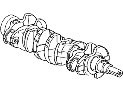 Acura Integra Crankshaft - 13310-P72-000