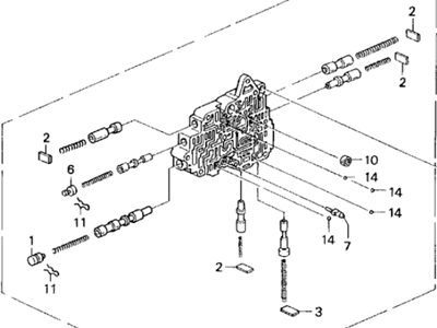 1996 Acura Integra Valve Body - 27700-P56-000