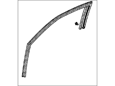 Acura 72235-ST7-003 Channel, Passenger Side Door Run