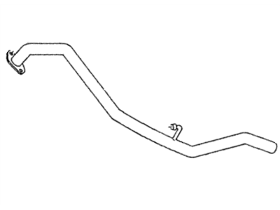 1996 Acura SLX Exhaust Pipe - 8-97165-819-1