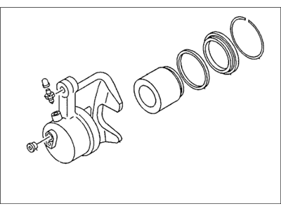 1996 Acura SLX Brake Caliper - 8-97144-477-0