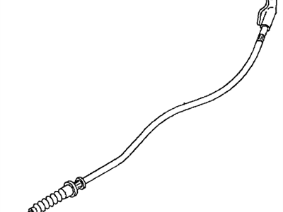 Acura SLX Parking Brake Cable - 8-97227-098-0