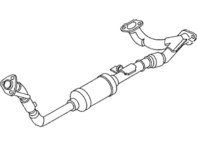 1999 Acura SLX Catalytic Converter - 8-97163-244-1