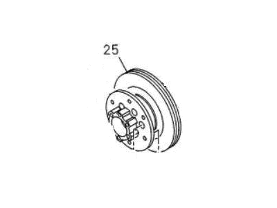 Acura SLX Brake Disc - 8-97034-034-3