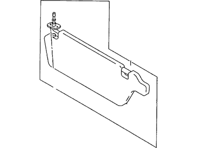 Acura 8-97158-943-3 Sunvisor