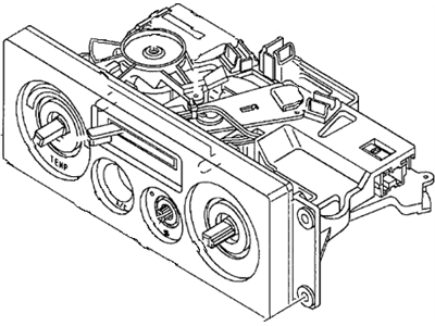 Acura SLX A/C Switch - 8-97061-915-2