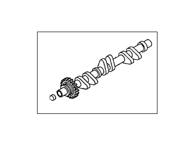 Acura 8-97146-572-1 Camshaft Exhaust