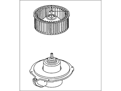 Acura SLX Blower Motor - 8-97226-476-2