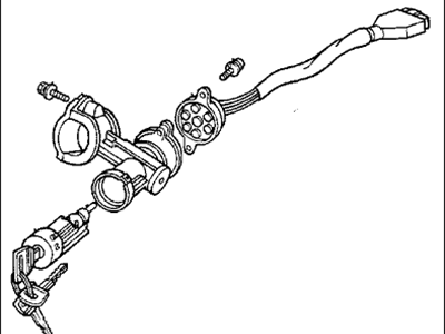 Acura 35510-SD2-A02 Switch Assembly, Hazard