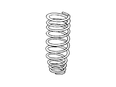 Acura 52441-SD2-A01 Rear Coil Spring (Mitsuboshi Seiko)