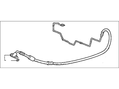 Acura 53713-SD2-A51 Power Steering Pressure Feed Hose