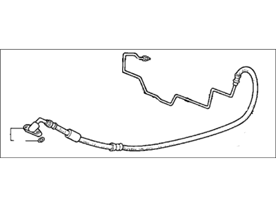 1987 Acura Integra Power Steering Hose - 53713-SD2-A51