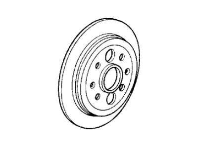 Acura Integra Brake Disc - 42510-SD2-A00