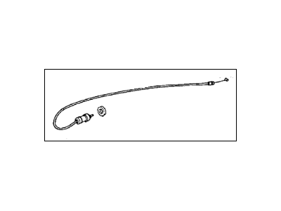 1988 Acura Integra Fuel Door Release Cable - 73230-SE7-A01