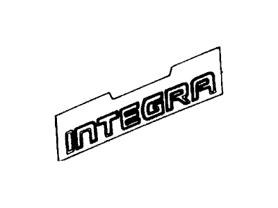 1987 Acura Integra Emblem - 87305-SD2-000ZA