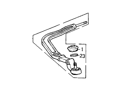 1987 Acura Integra Radius Arm - 51351-SD2-003