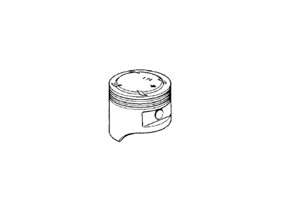 Acura 13103-PG6-000 Piston (Over Size) (0.50)