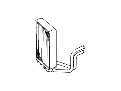 1986 Acura Integra Heater Core - 39245-SD2-A01