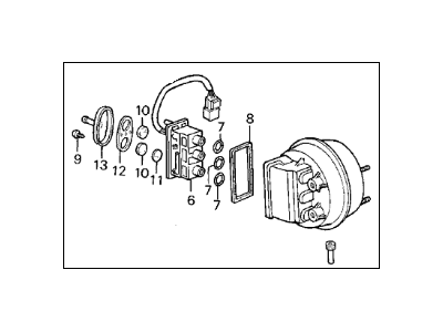 1988 Acura Integra Cruise Control Servo - 36520-PG7-661