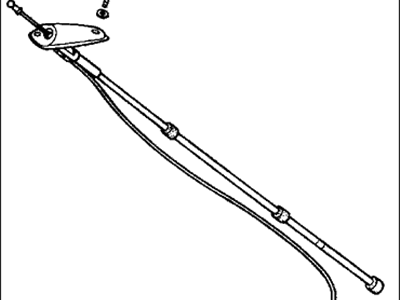 Acura 39150-SD2-A01 Automatic Radio Antenna Assembly (Alpine)