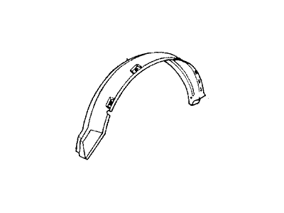1988 Acura Integra Wheelhouse - 61140-SD2-010