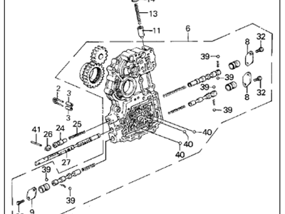 Acura Integra Valve Body - 27000-PH0-660