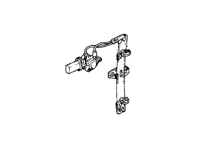 Acura 76320-SE7-961 Left Rear Door Power Regulator