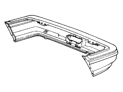 1989 Acura Integra Bumper - 84111-SD2-A40ZZ