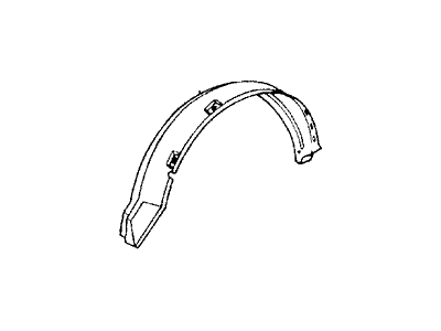 1988 Acura Integra Wheelhouse - 61150-SD2-010