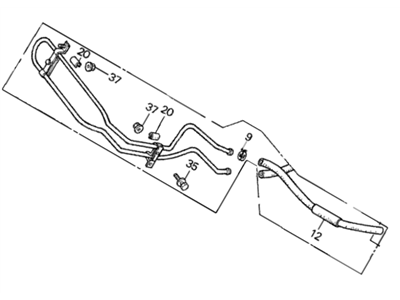 Acura 53765-SD2-A51 Cooler, Power Steering Oil