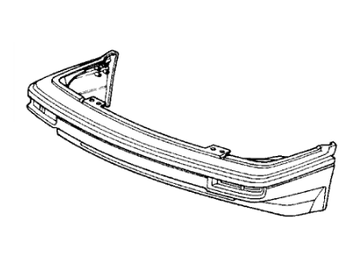 Acura Integra Bumper - 62511-SD2-961ZZ