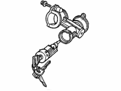 Acura 35131-SD2-A01 Cylinder, Steering