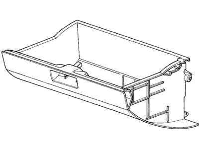 1987 Acura Integra Glove Box - 66401-SD2-A00ZA