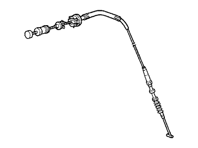 1986 Acura Integra Accelerator Cable - 17910-SB2-631