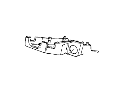 1989 Acura Integra Steering Column Cover - 53234-SD2-A01ZA