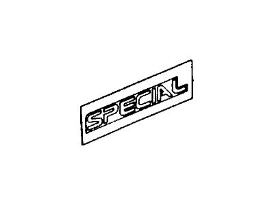 Acura 87307-SD2-V11 Rear Emblem (Special)