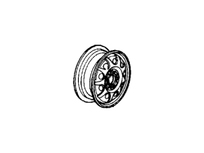 Acura 42700-SD2-983 Wheel Rim (5 1/2-Jx14) (Yuno)