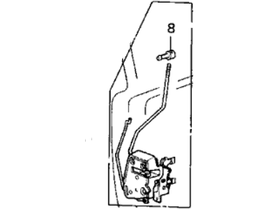 1989 Acura Integra Door Lock Actuator - 75410-SD2-A02