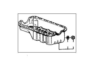 Acura 11200-PG6-040 Oil Pan