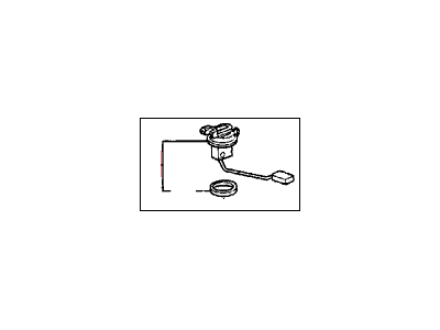 Acura Integra Fuel Level Sensor - 37800-SD2-A01