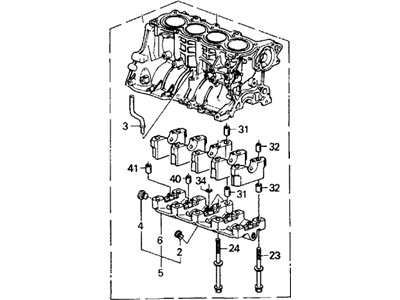 Acura 11810-PG6-010 Timing Belt Cover (Lower)