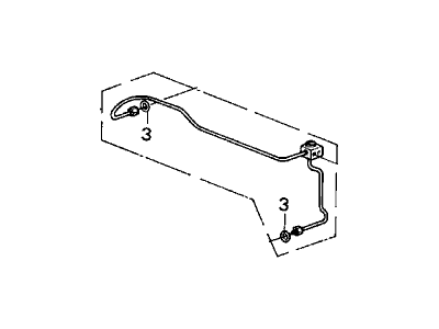 Acura 38681-SD2-A13 Receiver Pipe